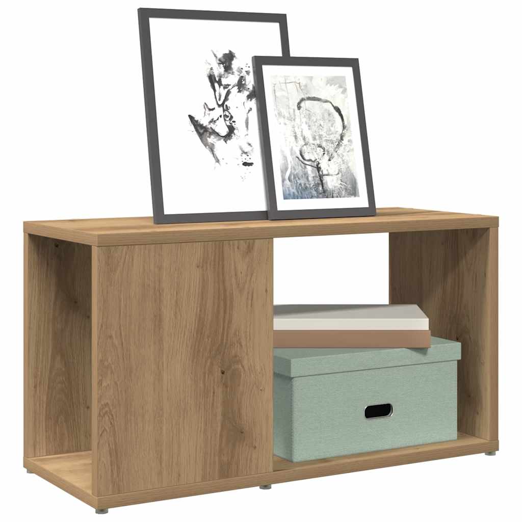 Tv-bänk artisan ek 60x24x32cm konstruerat trä