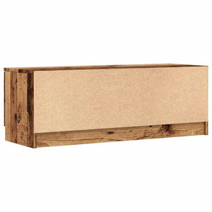 Tv-bänk gammalt trä 102x35x36,5 cm konstruerat trä