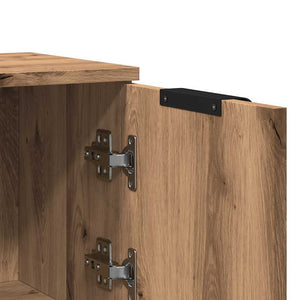 Skänk artisan ek 30x30x70 cm konstruerat trä