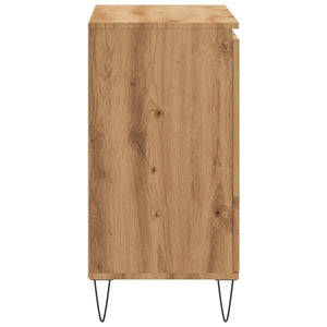 Skänk ek 101,5x35x70 cm konstruerat trä