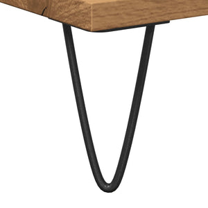 Skänk ek 101,5x35x70 cm konstruerat trä