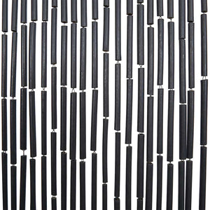 Insektsgardin mörkgrå 100x200 cm bambu