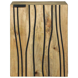 Badrumsskåp med handfat Brun 38 x 33,5 x 48 cm Konstruerat trä