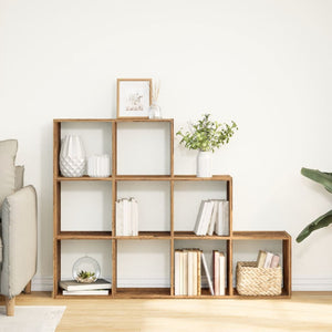 Bokhylla/Rumsavdelare 3 hyllor 137,5x29x103,5cm konstruerat trä