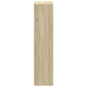 Bokhylla/Rumsavdelare 3 hyllor 123x29x123 cm konstruerat trä