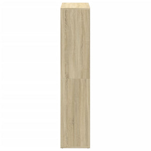 Bokhylla/Rumsavdelare sonoma-ek 69,5x29x137,5cm konstruerat trä