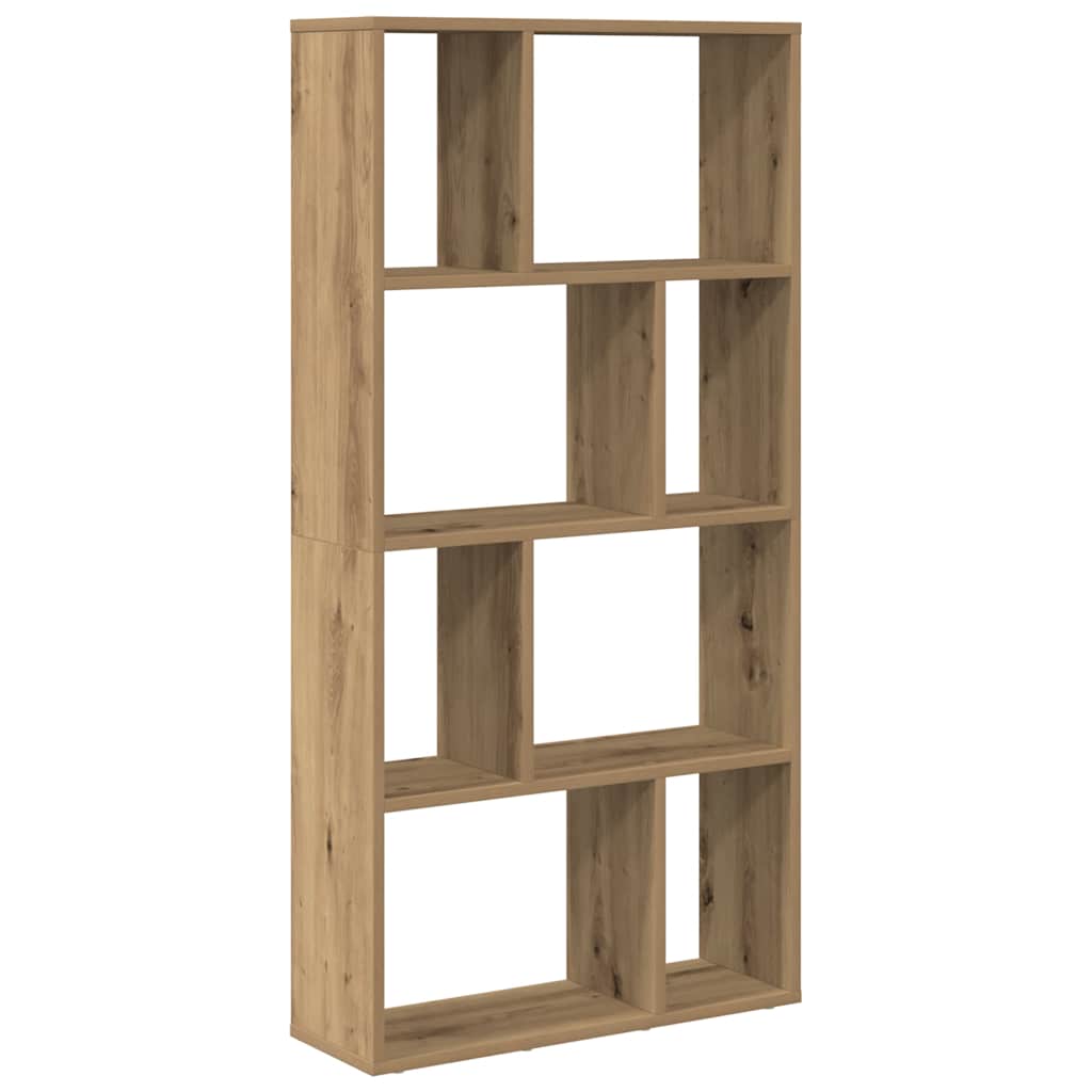 Bokhylla ek 60x20x120,5 cm konstruerat trä
