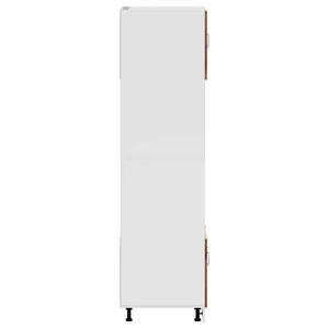 Ugnsskåp 2 st Kalmar åldrat trä konstruerat trä