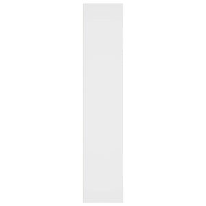 Bokhylla vit 40x30x152 cm konstruerat trä