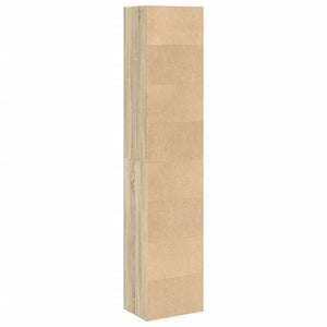 Bokhylla sonoma-ek 40x30x189 cm konstruerat trä