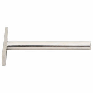 Konsoler för flytande hyllplan 12st osynlig Ø10x100 mm kolstål