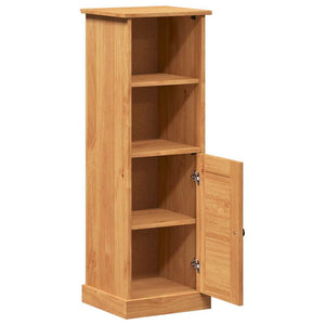 Badrumsskåp med hylla VIGO Brun och honungsgul 37 x 34 x 110 cm