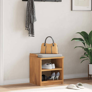 Hallbänk SANDNES 45x40x50 cm massiv trä furu