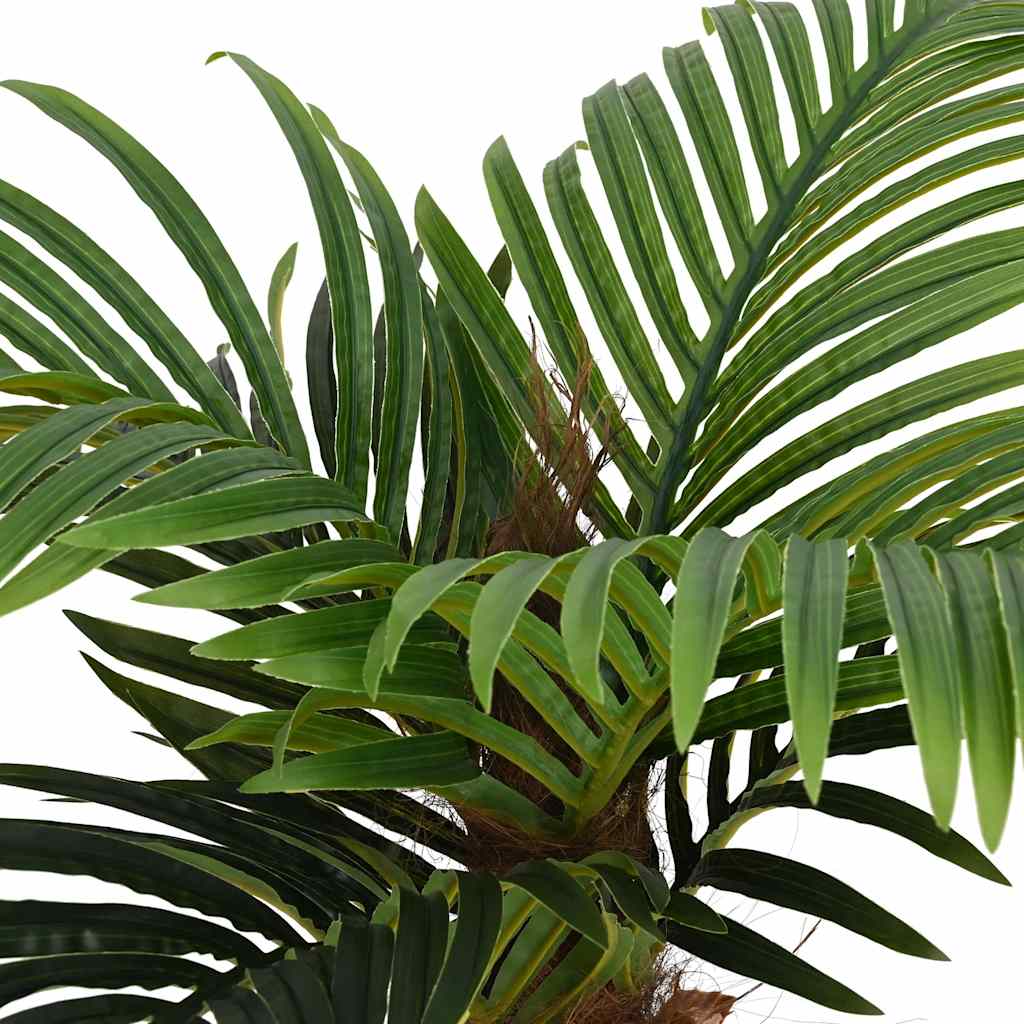 Konstgjord palm 12 blad 150 cm grön