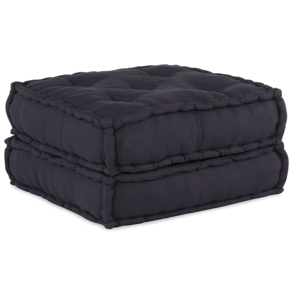 Modulär soffa antracit 70x70x36 tyg