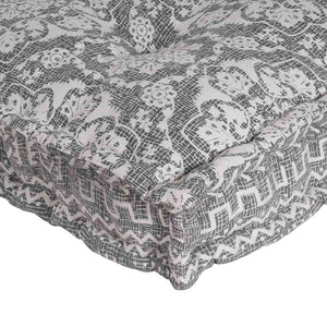 Soffkudde Ljusgrå 120 x 80 x 12 cm tyg