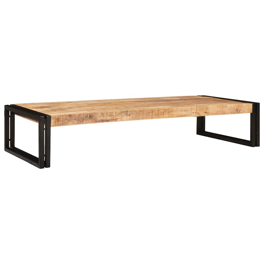 Badrumshylla för Brun 120 x 50 x 23 cm Solitt Grovt Mangoträ