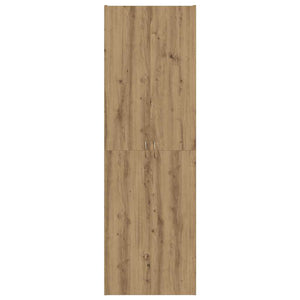 Högskåp artisan ek 60x32x190 cm konstruerat trä