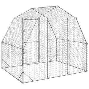 Hönsgård 2,5x2x2,25 m galvaniserat stål