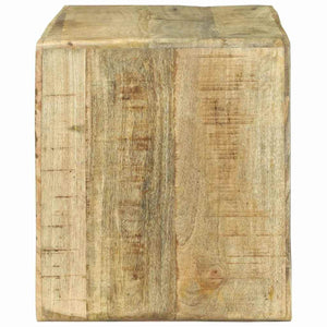 TV-skåp med hylla Brun 80 x 32 x 36 cm Massivt Mangoträ