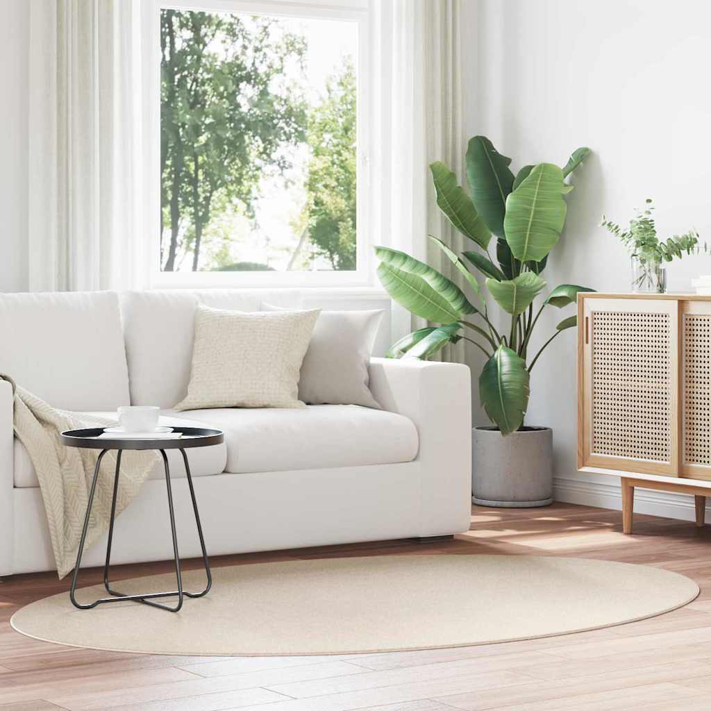 Matta HUARTE Beige 140 x 200 cm 100% Polyester