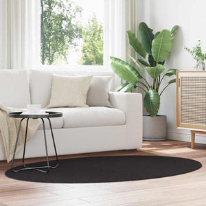 Matta HUARTE Svart 170 x 120 cm 100% Polyester