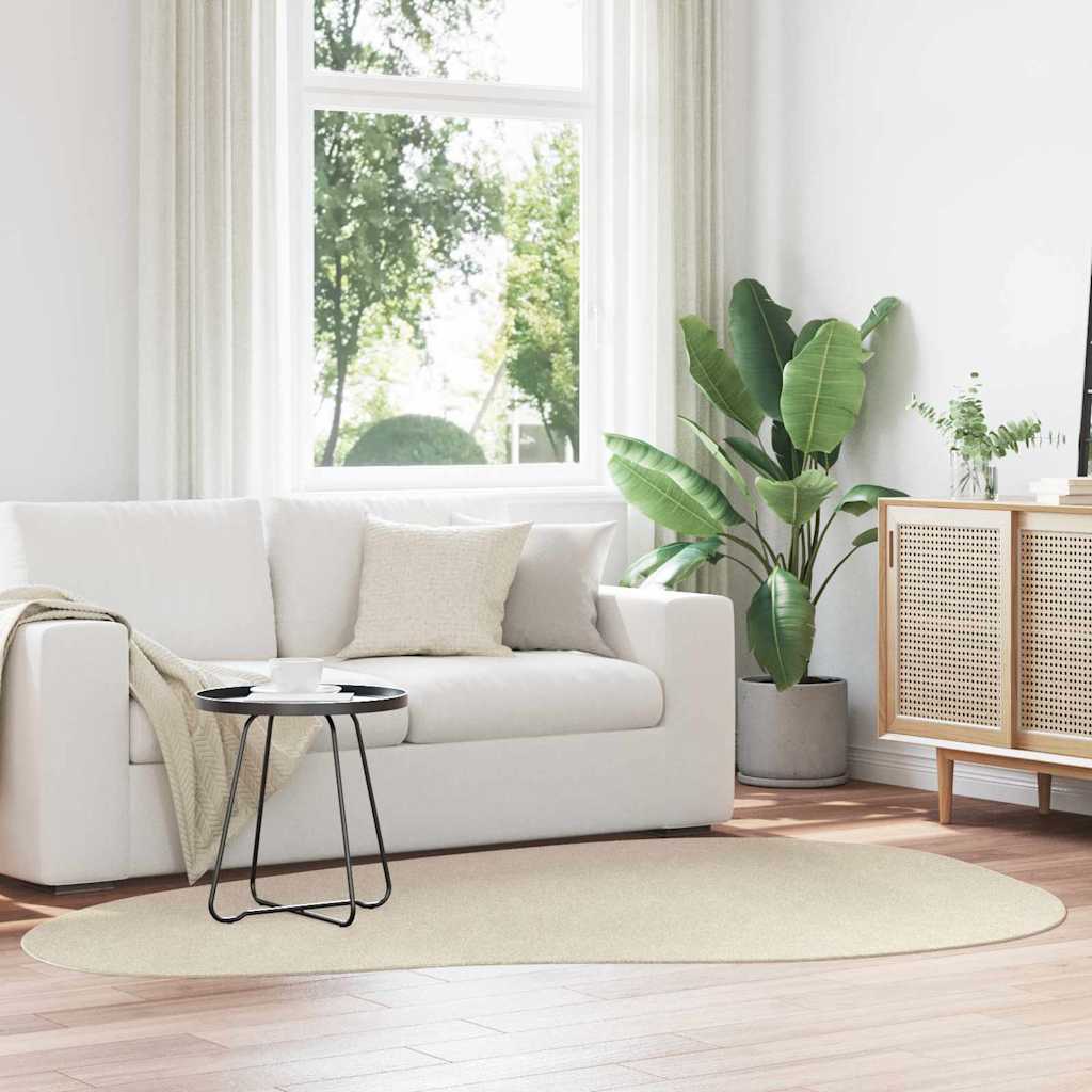Matta HUARTE Beige 160 x 230 cm Polyester