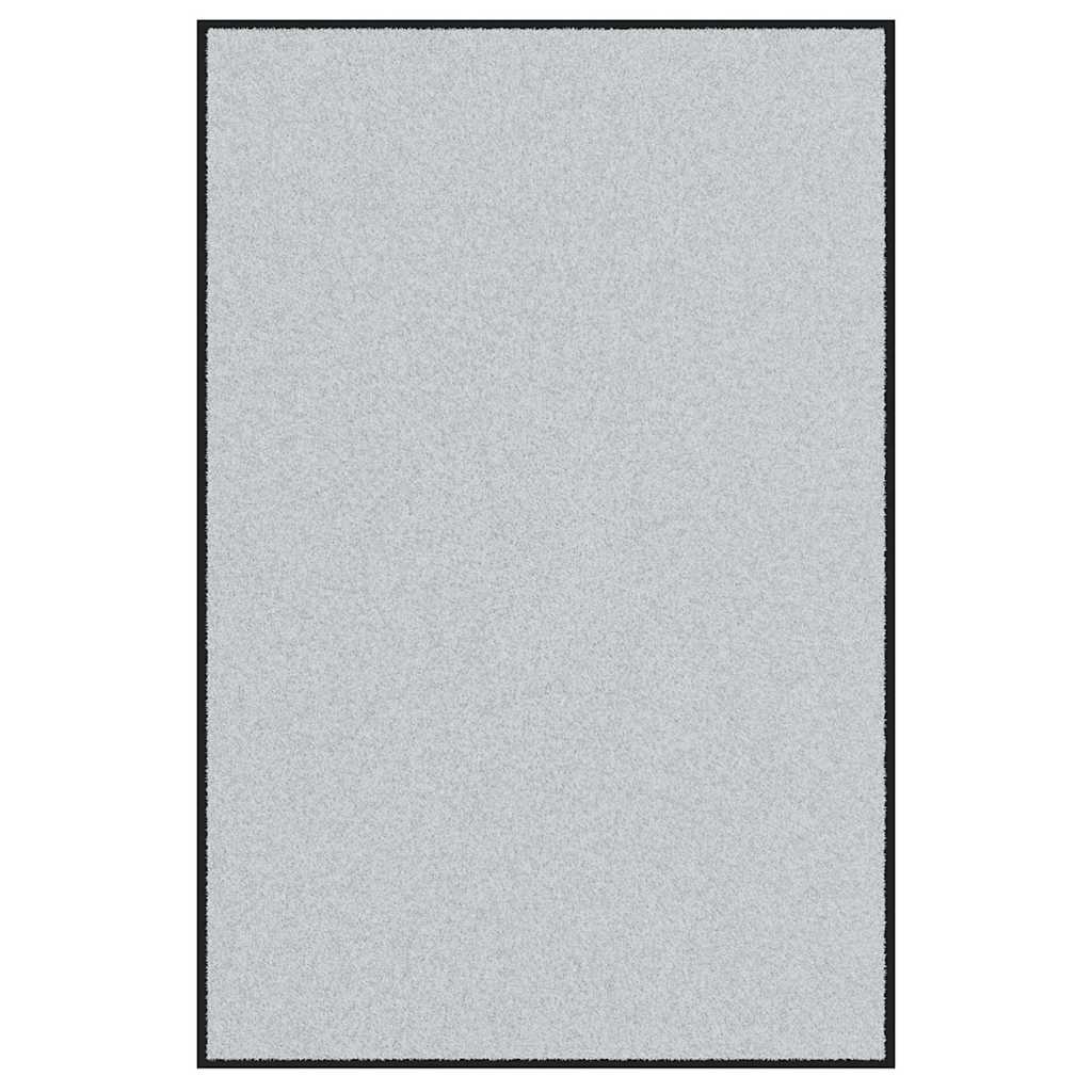 Dörrmatta Grå och svart 120 x 180 cm Polypropylen och vinyl