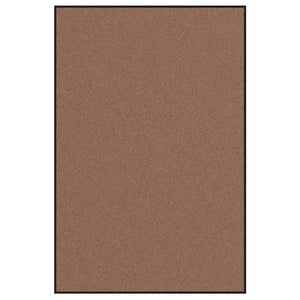 Dörrmatta Brun och svart 120 x 180 cm Polypropylen och vinyl