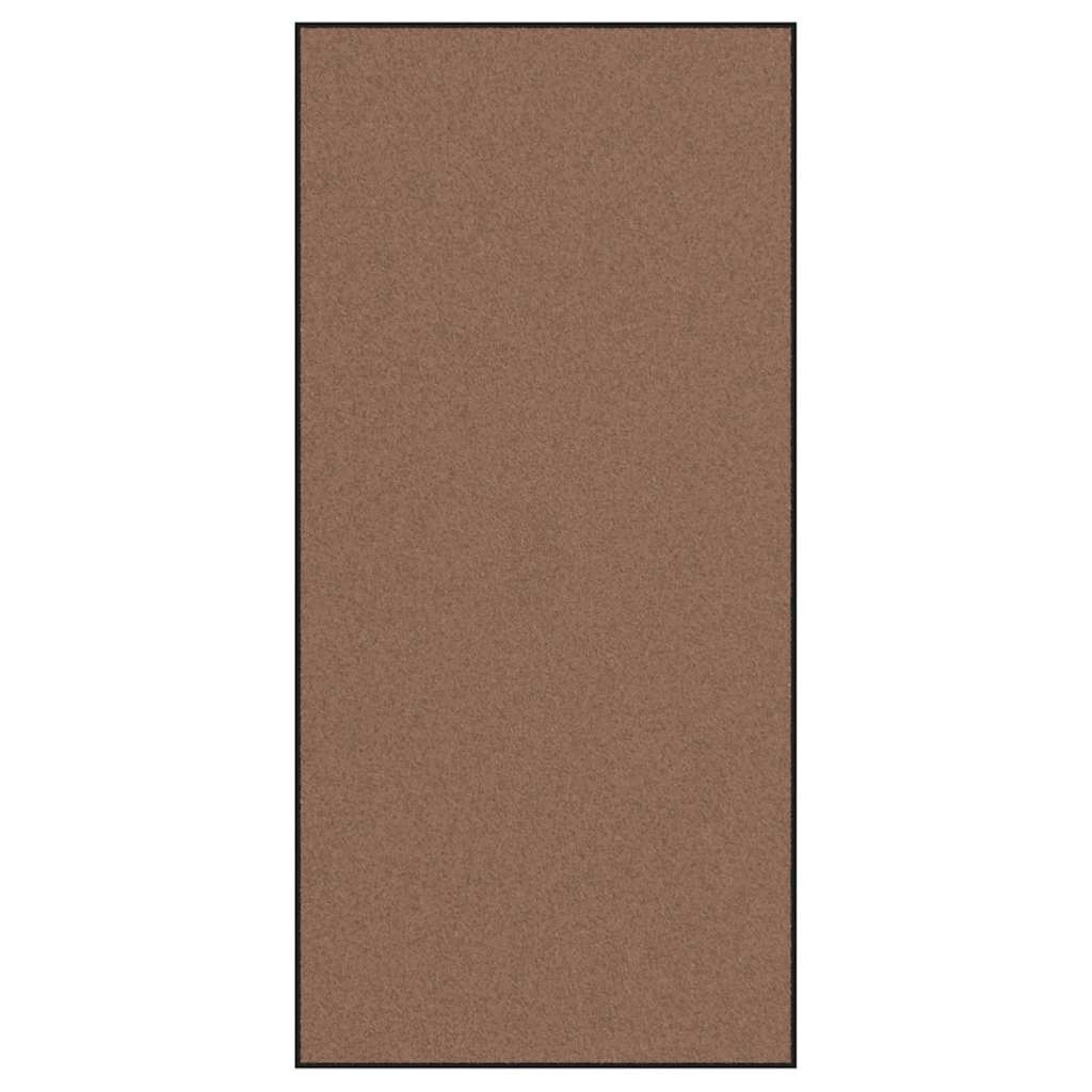 Dörrmatta Brun och svart 120 x 250 cm Polypropylen och vinyl