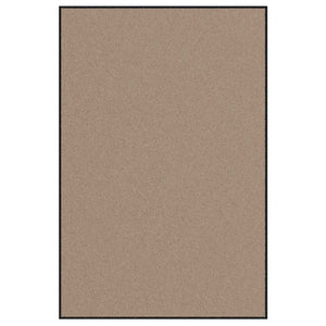 Dörrmatta Beige och svart 120 x 180 cm Polypropylen och vinyl