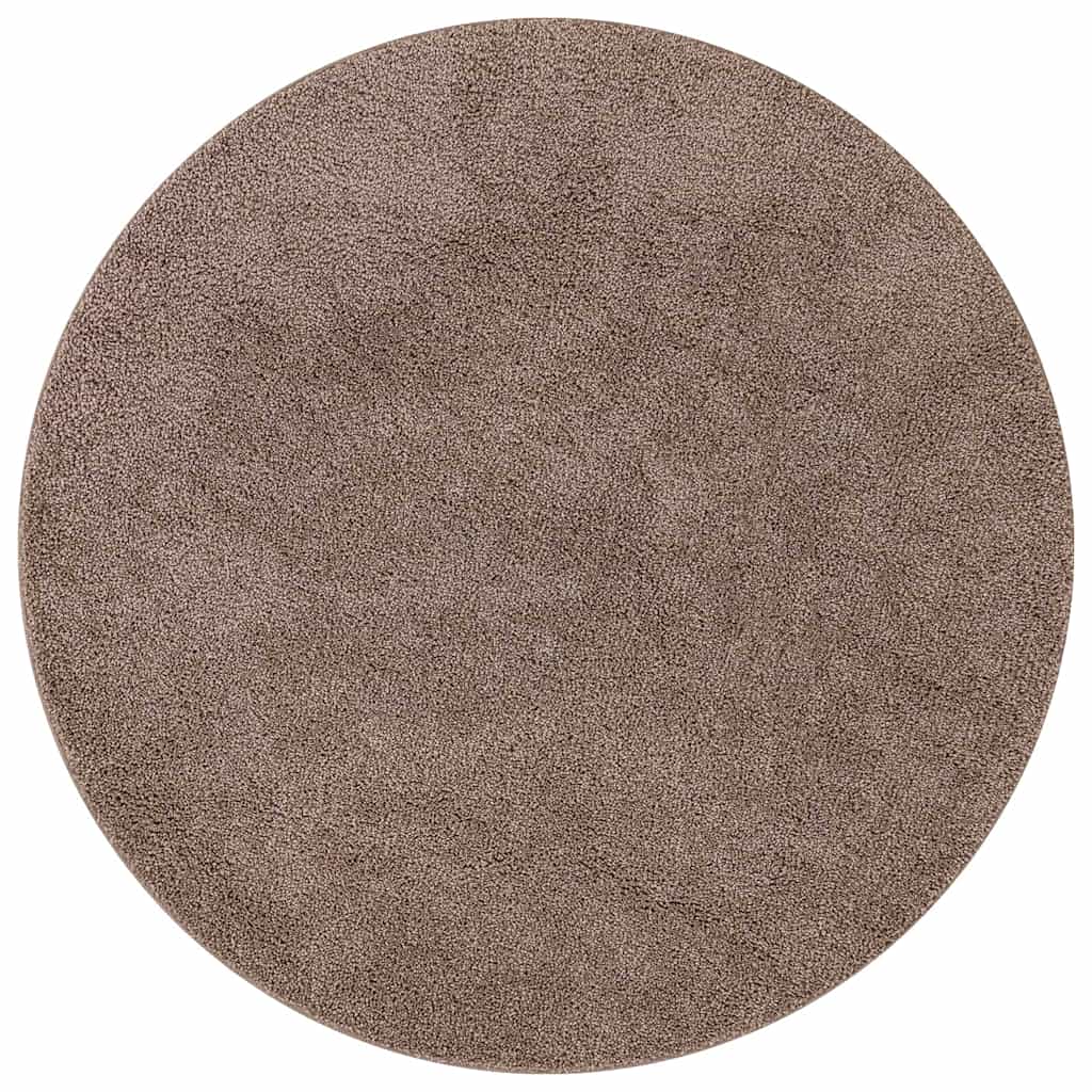 Anti-glid Shaggy Matta Brun 160 x 160 cm PP