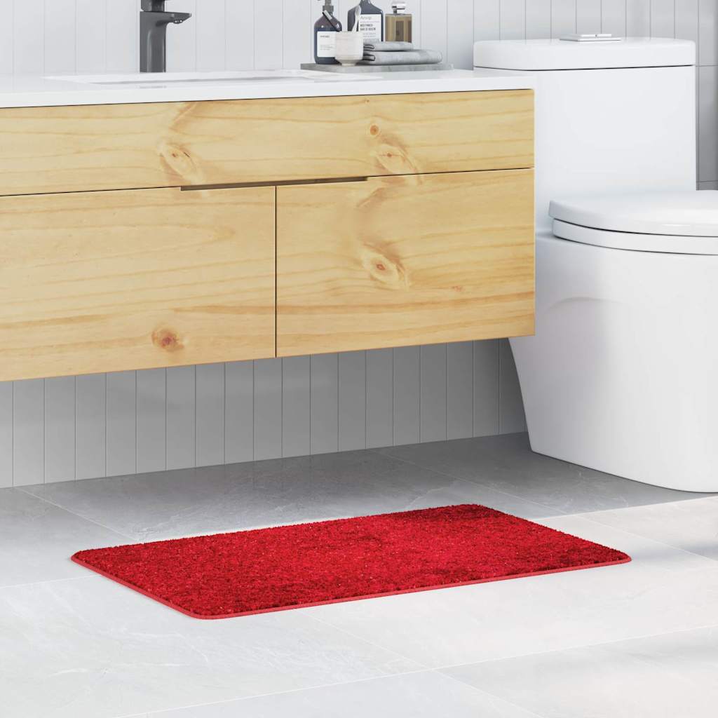 Halkfri Badmatta Röd 50 x 80 cm PP