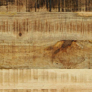 Konsolbord med hylla Brun 120 x 33 x 75 cm Massivt mangoträ