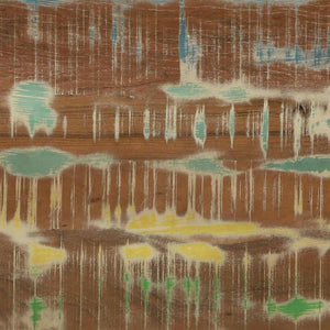 Konsolbord med hylla 120 x 33 x 75 cm Solid återvunnen trä