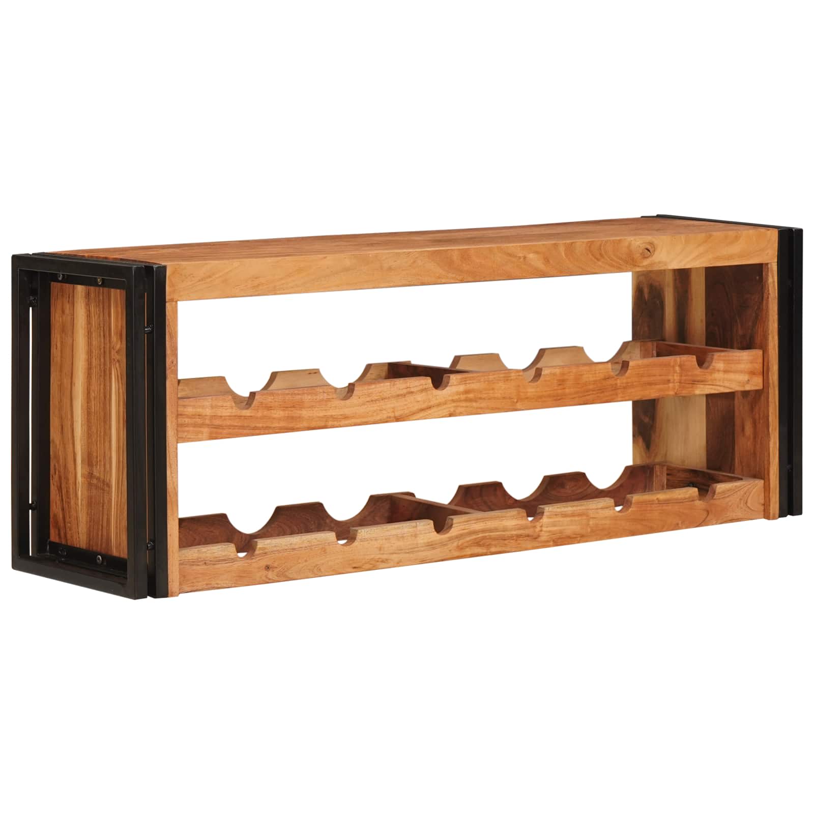 Vinställ Brun 120 x 45 x 33 cm Massivt Akaciaträ