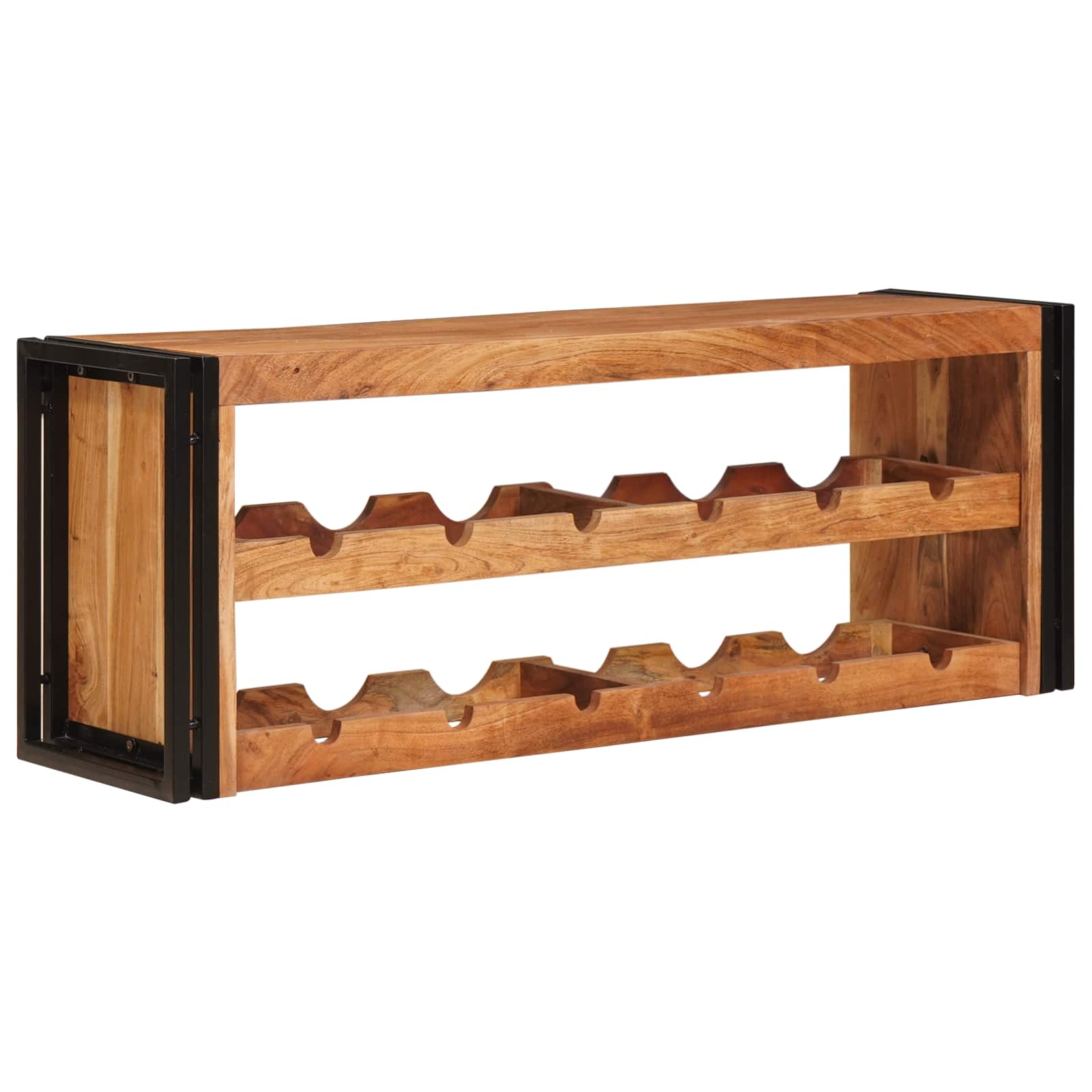 Vinställ Brun 120 x 45 x 33 cm Massivt Akaciaträ