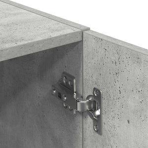 Köksskåp betonggrå 38x41,5x131,5 cm konstruerat trä