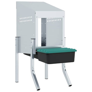 Hönsholk 1 fack med ben galvaniserat stål