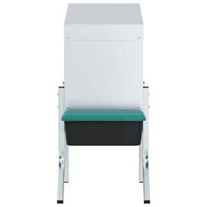 Hönsholk 1 fack med ben galvaniserat stål