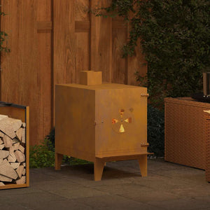 Campingspis 35x50x60 cm rösttrögt stål