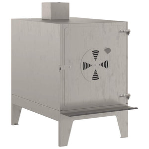 Campingspis 35x50x60 cm rösttrögt stål