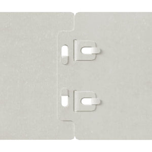 Rabattkanter 10 st 10x103 cm rostfritt stål