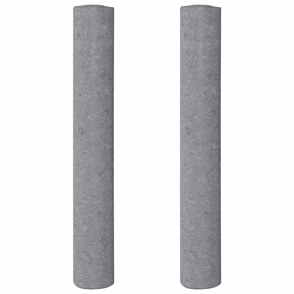 Halkfria målardukar 2 st 10 m 180 g/m² grå