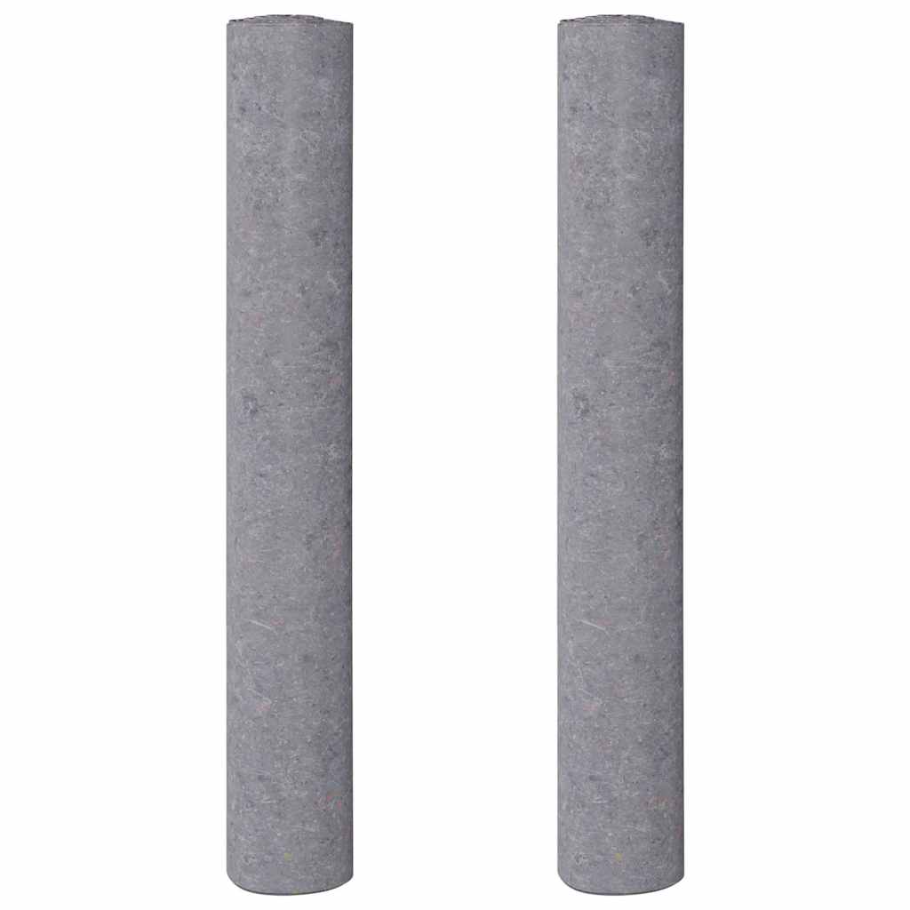 Halkfri målarduk 2 st 10 m 280 g/m² grå