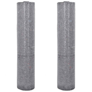 Halkfria målardukar 2 st 25 m 280 g/m² grå