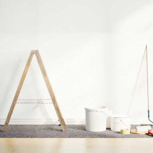 Halkfria målardukar 2 st 25 m 280 g/m² grå