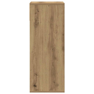 Bokhylla artisan ek 34x31x80 cm konstruerat trä