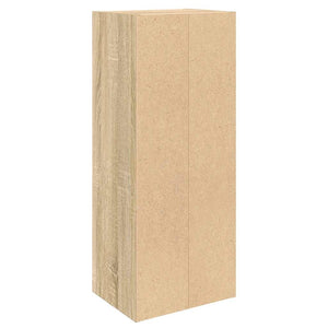 Bokhylla sonoma-ek 31x24x77 cm konstruerat trä