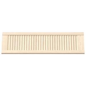 Skåpsdörrar lamelldesign 2 st 99x29,5 cm massivt trä furu